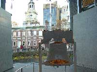 Знаменитый колокол свободы в Филадельфии